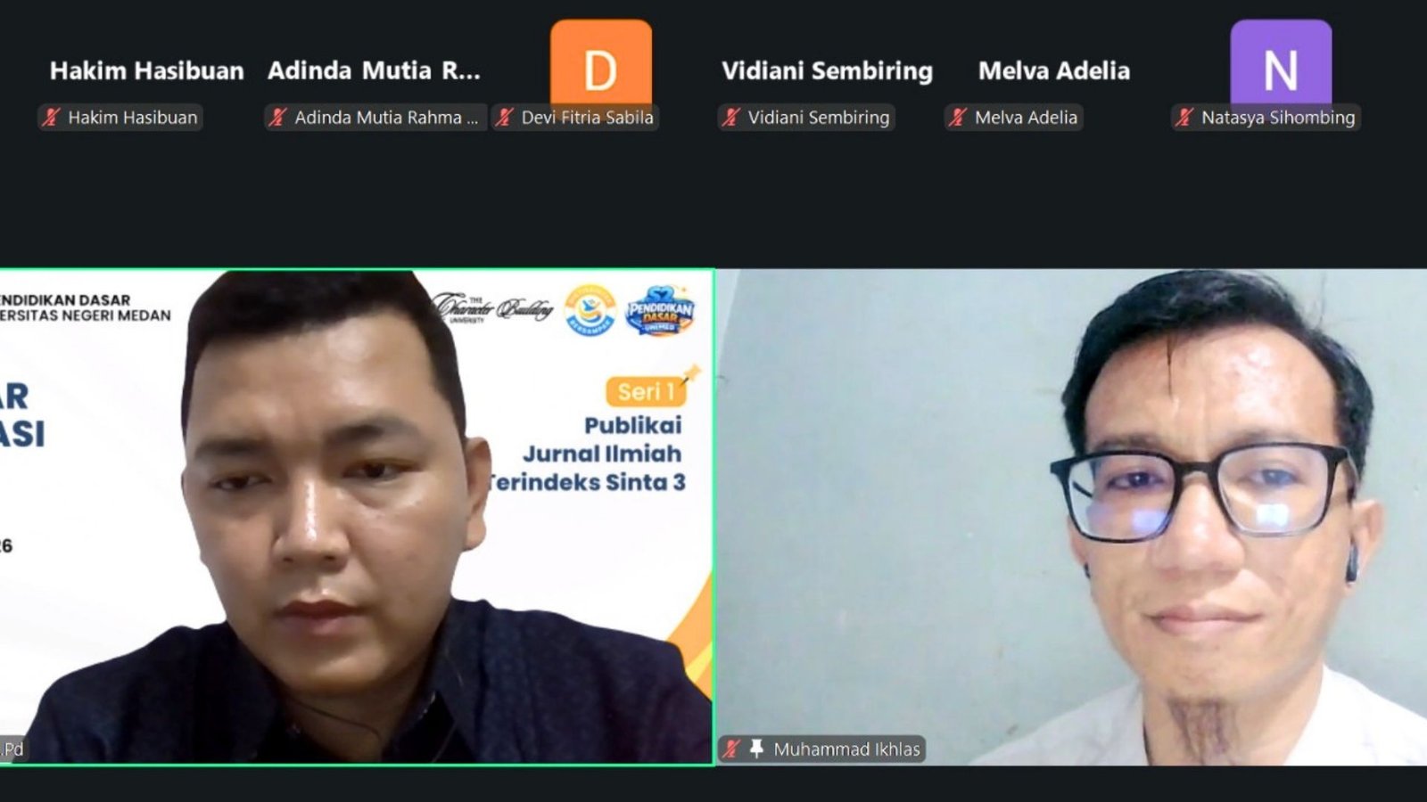 S2 Pendidikan Dasar FIP UNIMED Gelar Webinar Publikasi Ilmiah “Strategi Jitu Menembus Publikasi Jurnal Ilmiah Bereputasi Sinta 3”